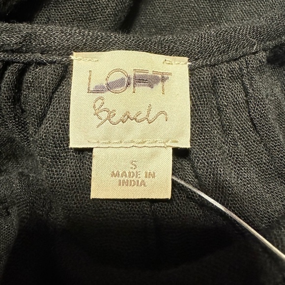 Loft Beach Shirt Dress Coverup Size Small - Picture 4 of 5